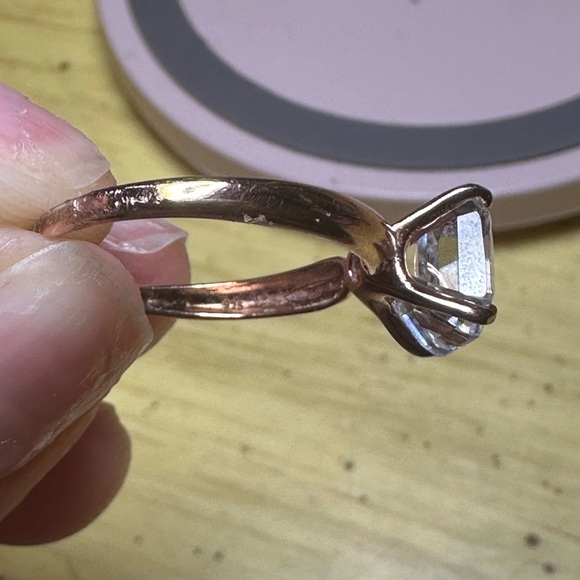 .925 Rose Gold Ring - Picture 2 of 10